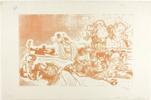 モダン・ブコリック 作： Louis Auguste Lepère