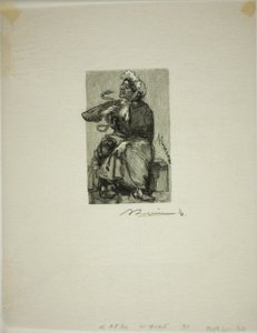 サーペント・マーチャント 作： Louis Auguste Lepère