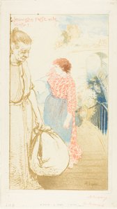 ザ・ランドレス 作： Louis Auguste Lepère