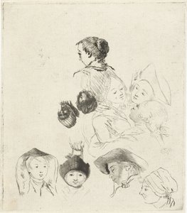 十頭の学習シート 作： Louis Bernard Coclers