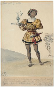 黒人奴隷 作： Louis Boulanger