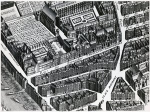 テュルゴーのパリ地図 作： Louis Bretez
