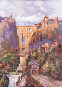 タチンロンダ、ハッチンソン絵のようなヨーロッパからHutchinson＆Son発行、c.1930 作： Louis Burleigh Bruhl