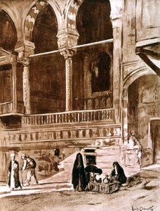 カディの家 beit el-qadi、カイロ、エジプト、1928年 作： Louis Cabanes