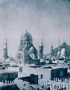 カリフの墓、カイロ、エジプト、1928年