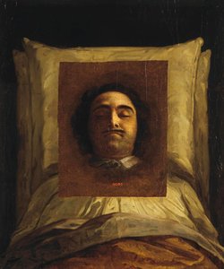 Pierre le Grand - Peter I on His Deathbed par Caravaque, Louis (1684-1754).油彩・キャンバス、サイズ：77x64