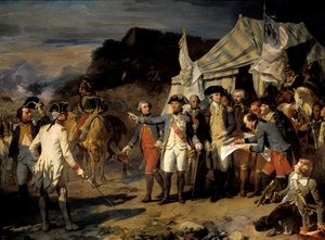 ヨークタウン攻防戦 作： Louis Charles Auguste Couder