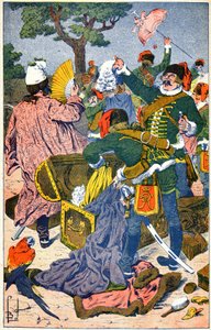 7年戦争（1756-1763 作： Louis Charles Bombled