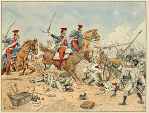 ディック・ド・ロンレイの逸話をルイ・ボンブルド（1862-1927）が描いた本「The Heros of the Siecle」からの引用です。 作： Louis Charles Bombled