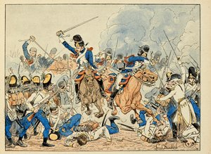 ディック・デ・ロンレイ著、ルイ・ボンブルド（1862-1927）画の『世紀の英雄たち』からの抜粋。