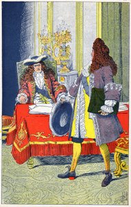 ルイ14世とルーボア 作： Louis Charles Bombled