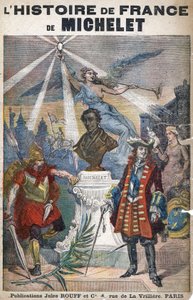 フランスの歴史、ミシュレ作、1900年頃（イラスト）