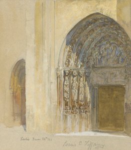 サンリス、91 年 6 月 26 日 作： Louis Comfort Tiffany