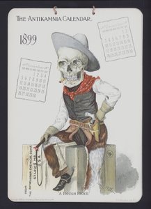 Antikamniaカレンダーのイラスト、1899年
