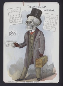 Antikamniaカレンダーのイラスト、1899年