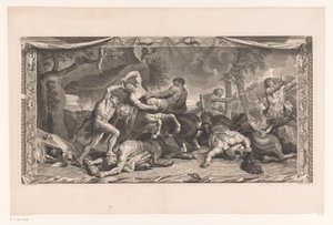 ケンタウロスと戦うヘラクレス ホテル ランバートの絵画 (シリーズ タイトル) La Galerie de monsieur le Président Lambert剤型l