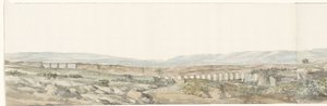 シラキュース近くのラトミーの洞窟の一部で、刑務所として使用されていました Partie des Latomies de Syracuse servant anciennement de Prison (オブジェクトのタイトル) イタリアの航海、シチリアとマルテの航海 - 1778年（シリーズタイトル） 作： Louis Ducros