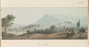 ゲジヒト オプ アヴェリーノ アヴェッリーノの眺め (オブジェクトのタイトル) イタリア、シチリア、マルタの旅 - 1778 (シリーズタイトル)