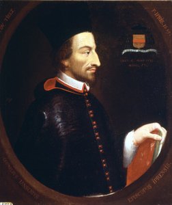 ヤンセニウスの肖像 (1585 - 1638)、F. イプリス 1659 年。 作： Louis Dutielt