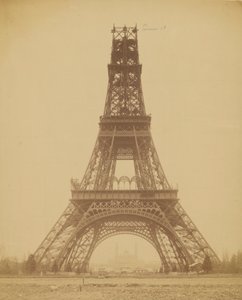 エッフェル塔の建設 作： Louis Emile Durandelle