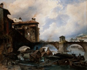 リヨンの港」、1830年。  