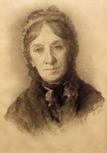 母の肖像 作： Louis Eysen