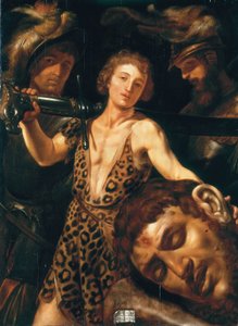 ゴリアテに対するダビデの勝利 作： Louis Finsonius or Finson