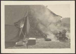 [キャンプ風景］ 作： Louis Fleckenstein