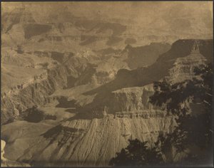 [上空からのキャニオンの風景］ 作： Louis Fleckenstein