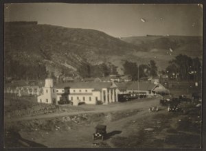 [建物のある風景］ 作： Louis Fleckenstein