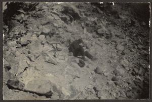 [岩の中の男] 作： Louis Fleckenstein