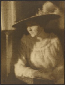 ベールに包まれた女 作： Louis Fleckenstein