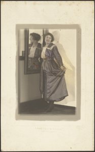 [女性とその反射］ 作： Louis Fleckenstein
