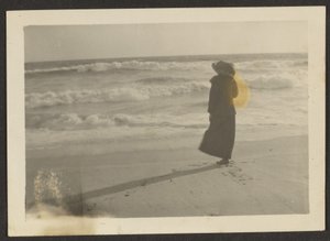 [浜辺の女] 作： Louis Fleckenstein