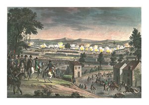 ルッツェン付近の戦い、1813 年 5 月 2 日、c1850 作： Louis Francois Couche