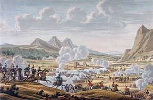 マウント・タボールの戦い』27 ヴェントース、7年目 1799年2月17日。   作： Louis Francois Couche