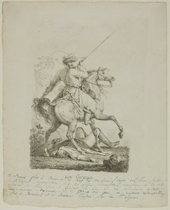 コサック 作： Louis Francois Lejeune