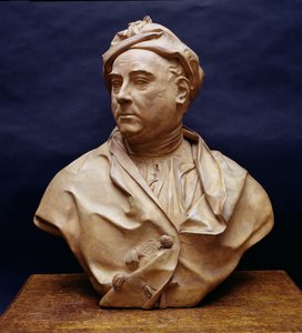 ジョージ・フレデリック・ヘンデルの肖像胸像（1685-1759）（テラコッタ）