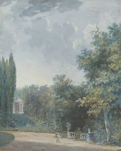パークビュー 作： Louis Gabriel Moreau the Elder