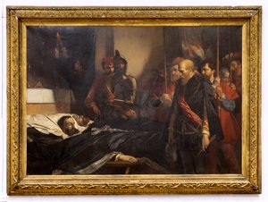 エグモント公爵とホーン公爵への最後の栄誉 作： Louis Gallait
