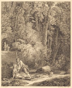 進取の気性に富んだ村人 作： Louis Germain and Charles Emmanuel Patas after Louis Gabriel Moreau
