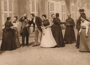 話す人々の野外集会、1937。