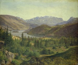 ヴァルダースタイルフィヨルドのハイエル、1835年