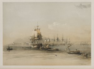 エジプトとヌビア、ボリュームIII：アレクサンドリア、1848。 作： Louis Haghe