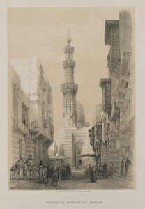 エジプトとヌビア、ボリュームIII：Bullack、カイロ、c。 1846年。 作： Louis Haghe