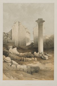 エジプトとヌビア、ボリュームII：カルナック、1848年。