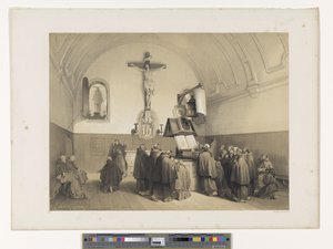 ブルッヘのカプチン会修道院の祈祷所 作： ルイ・ハゲ