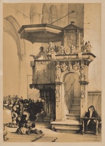 Sketches in Belgium and Germany, First Series, Pulpit in the Cathedral of Treves   1306268   ja       japanese Successfully Translated  Original: Print, ca. 1801. Translat: Print, ca. 1801. 1166286 ja japanese Successfully Translated Original: John Nichols 作： Louis Haghe