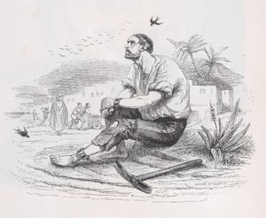 ベランジェの全作品からのツバメ、1836年。作成者：ルイ・アンリ・ブレヴィエール、セザール・オーギュスト・エベール。 作： Louis Henri Brevière, Cesar Auguste Hebert