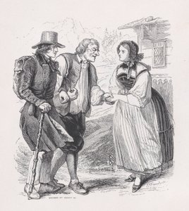ベランジェの全作品からの旅人、1836年。クリエイター：ルイ＝アンリ・ブレヴィエール、セザール＝オーギュスト・エベール。 作： Louis Henri Brevière, Cesar Auguste Hebert
